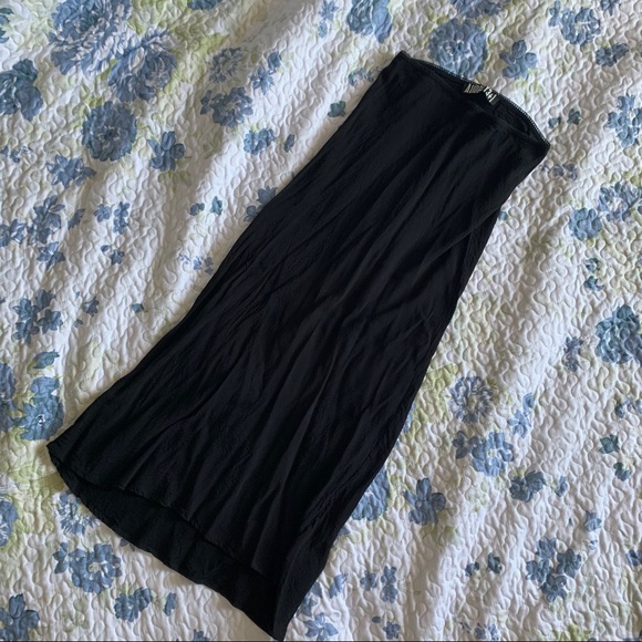 NWOT | AUDREY 3 + 1 - BLACK MIDI SKIRT - Picture 5 of 7